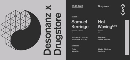 Samuel Kerridge i Not Waving u Drugstore-u u okviru Desonanz večeri